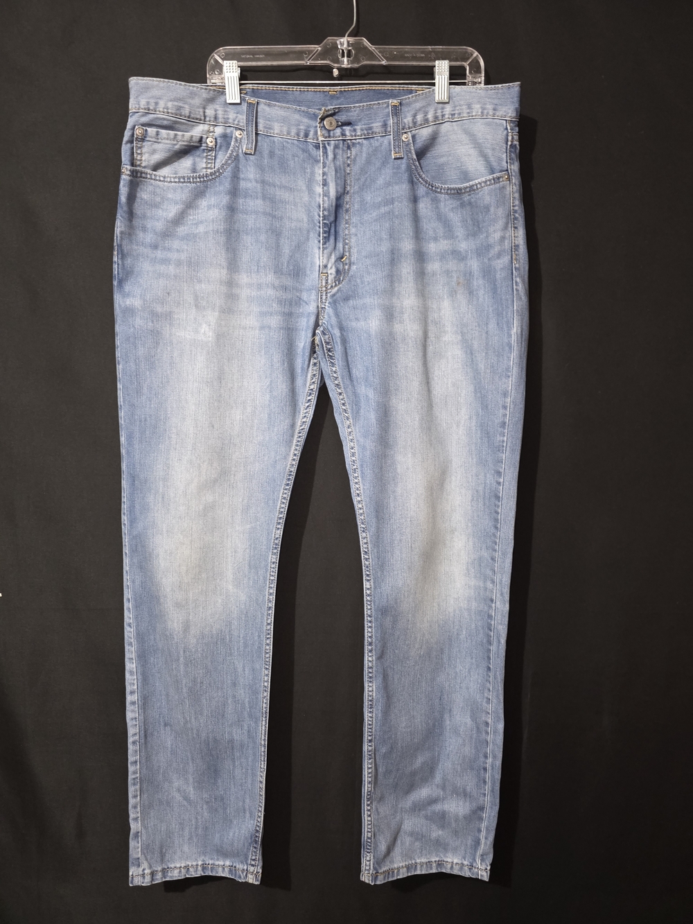 Levi's Men's Light Blue Slim Straight Jeans